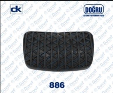 GM 90468790 Debriyaj Pedal Lastiği Omg-B